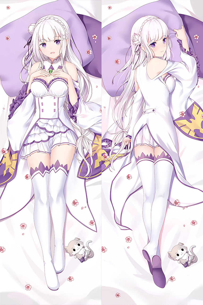 Dakimakura Emilia Abito Bianco