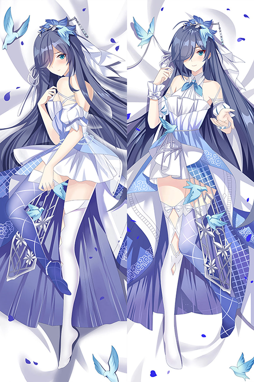Dakimakura Fu Hua Abito Azzurro