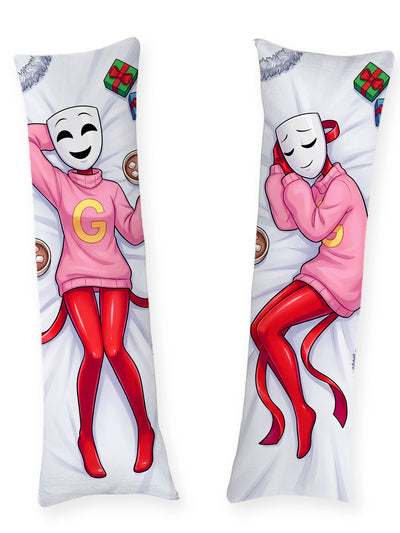 Dakimakura Gangle Maglione Natalizio Rosa
