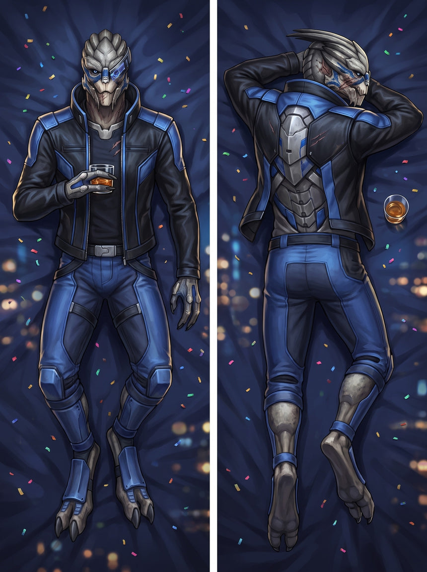 Dakimakura Garrus Festa sulla Cittadella