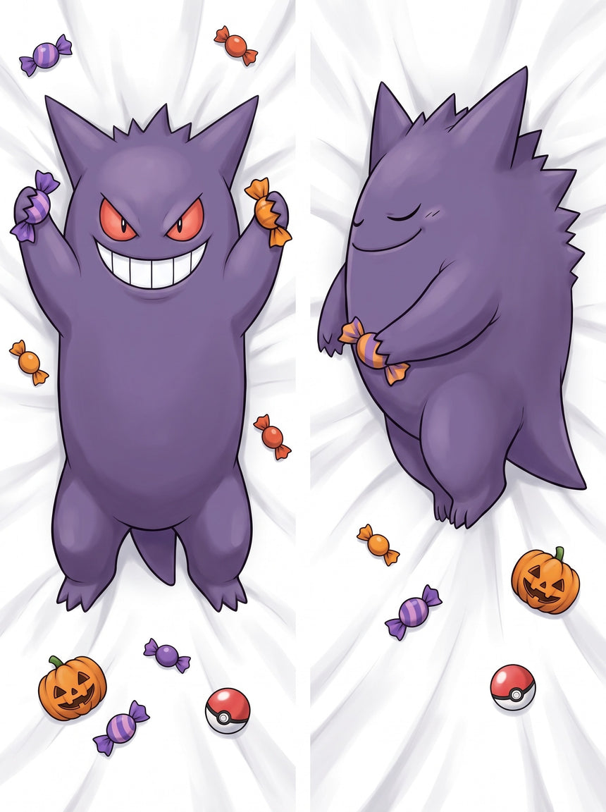 Dakimakura Gengar Pokemon Notte Spettrale di Caramelle