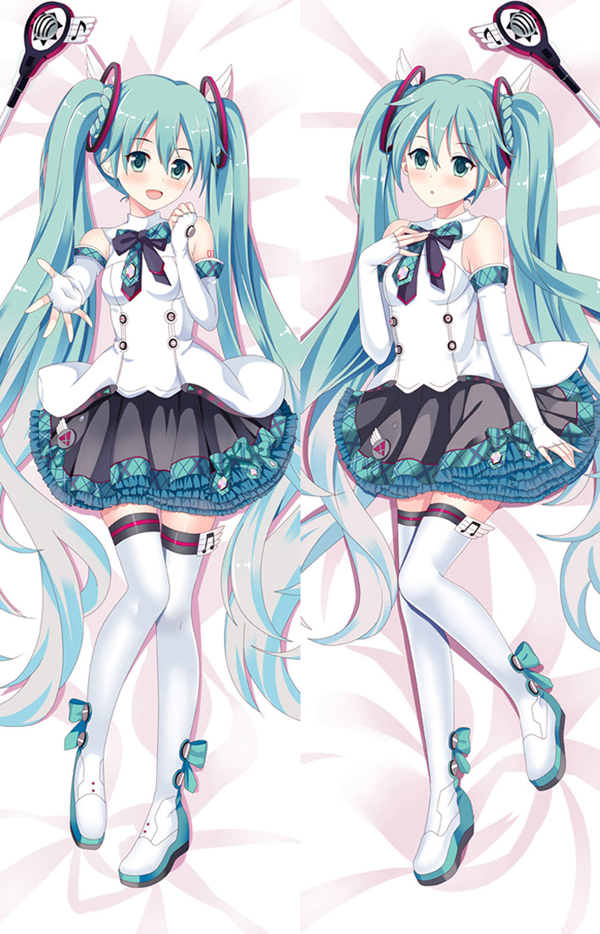 Dakimakura Hatsune Miku Costume di Scena con Volant