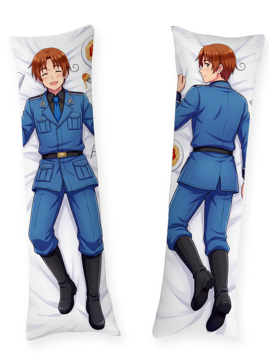 Dakimakura Hetalia Italy Uniforme Blu e Pasta