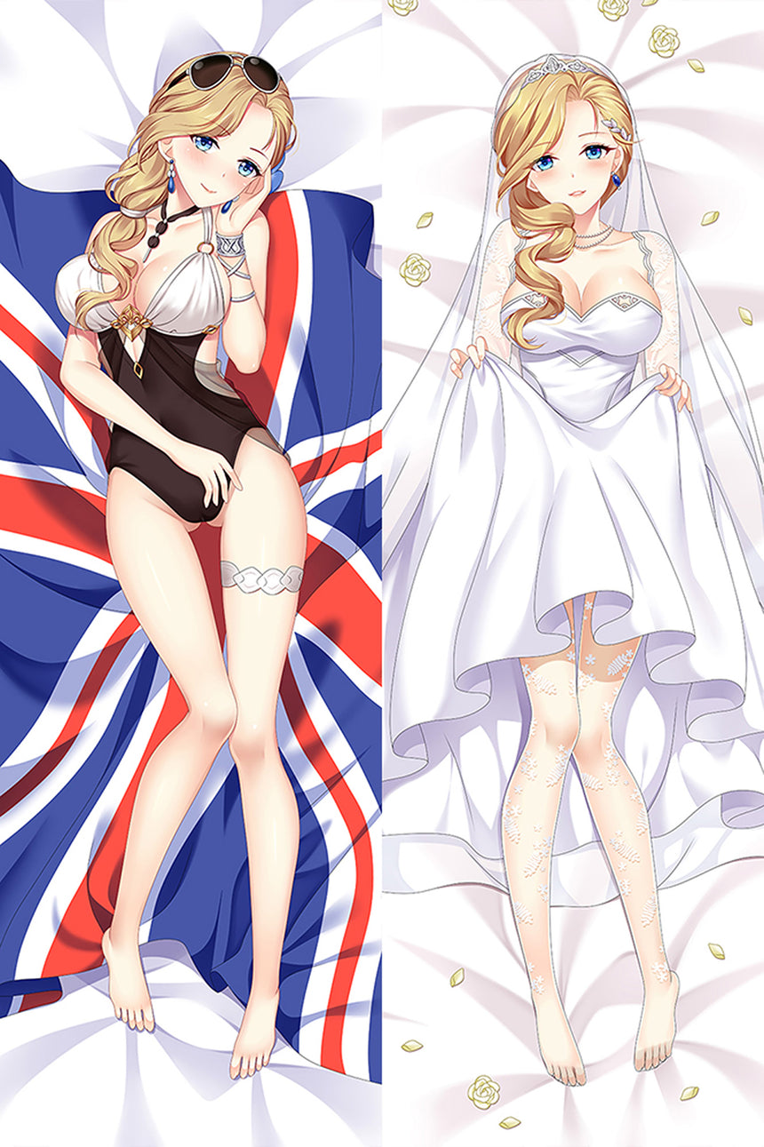Dakimakura Hood Costume da Bagno Union Jack