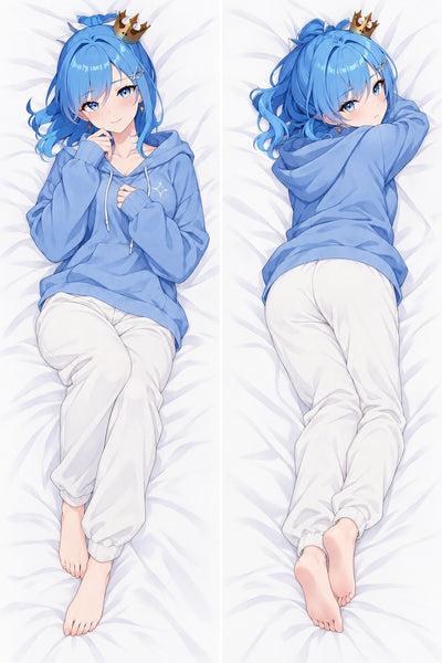 Dakimakura Hoshimachi Suisei Felpa Blu