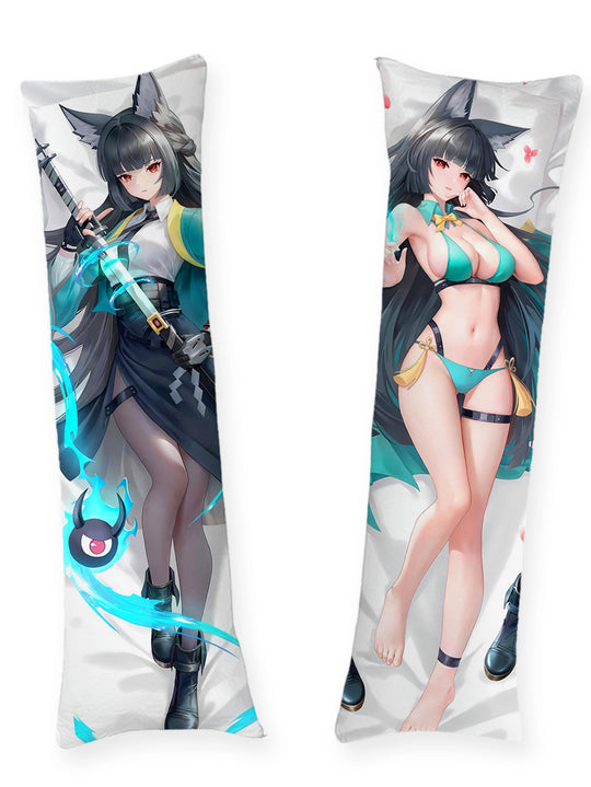 Dakimakura Hoshimi Miyabi Bikini con Katana