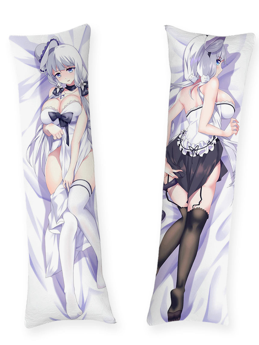 Dakimakura Illustrious Abiti Bianco e Nero