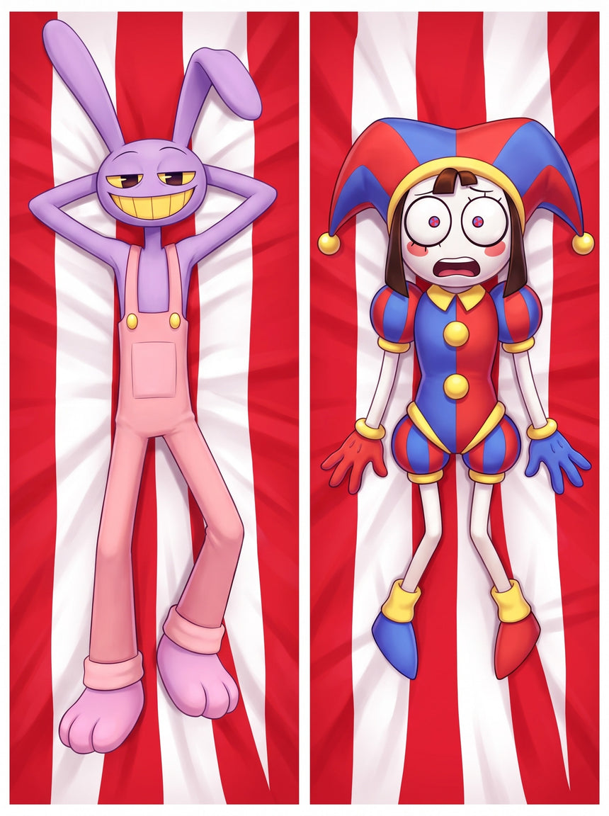 Dakimakura Jax e Pomni