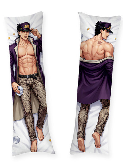 Dakimakura Jotaro Kujo Soprabito Aperto con Stelle