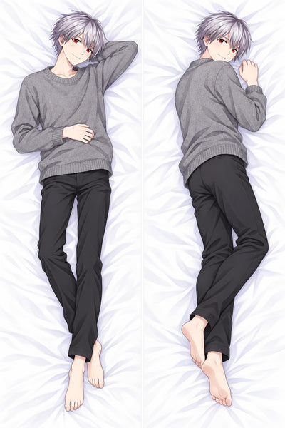 Dakimakura Kaworu Nagisa Maglione Grigio