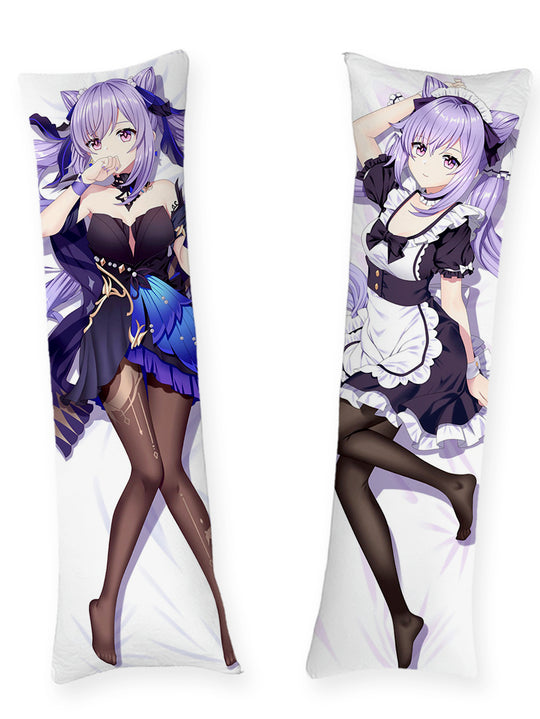 Dakimakura Keqing Costume da Cameriera