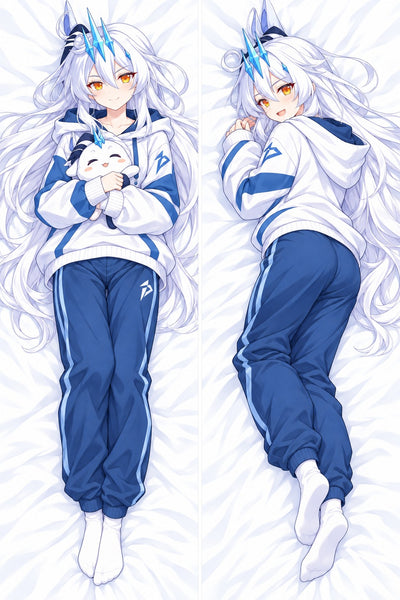 Dakimakura Kiana Kaslana Felpa Blu