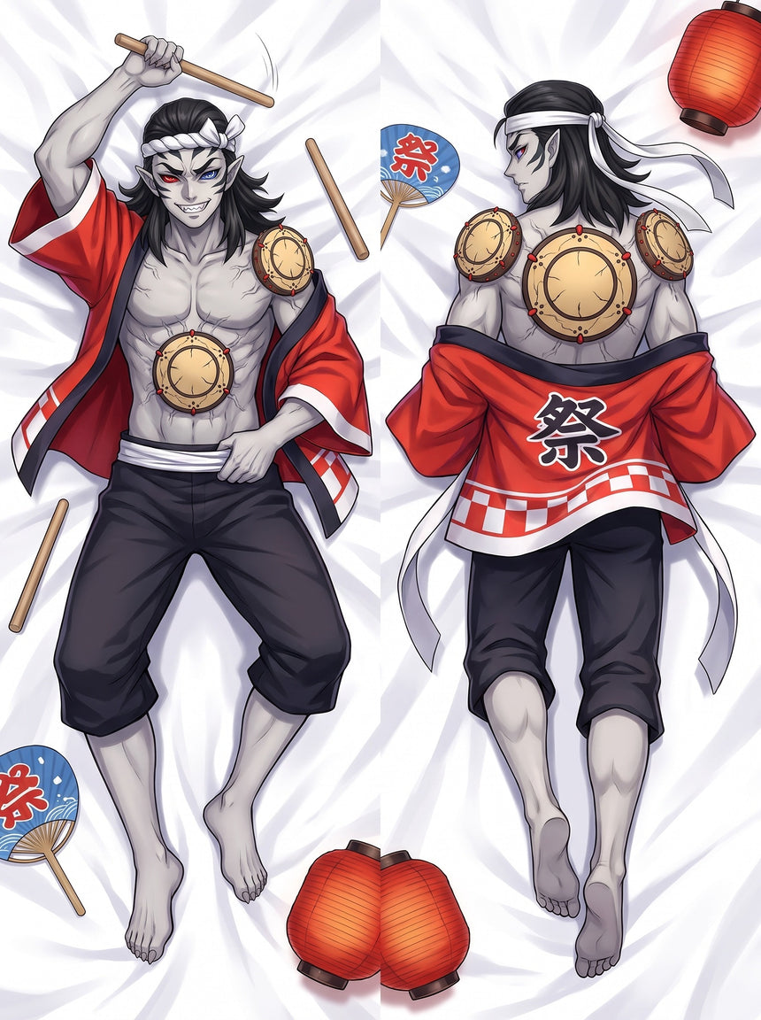 Dakimakura Kyogai Happi Aperto Notte di Festa