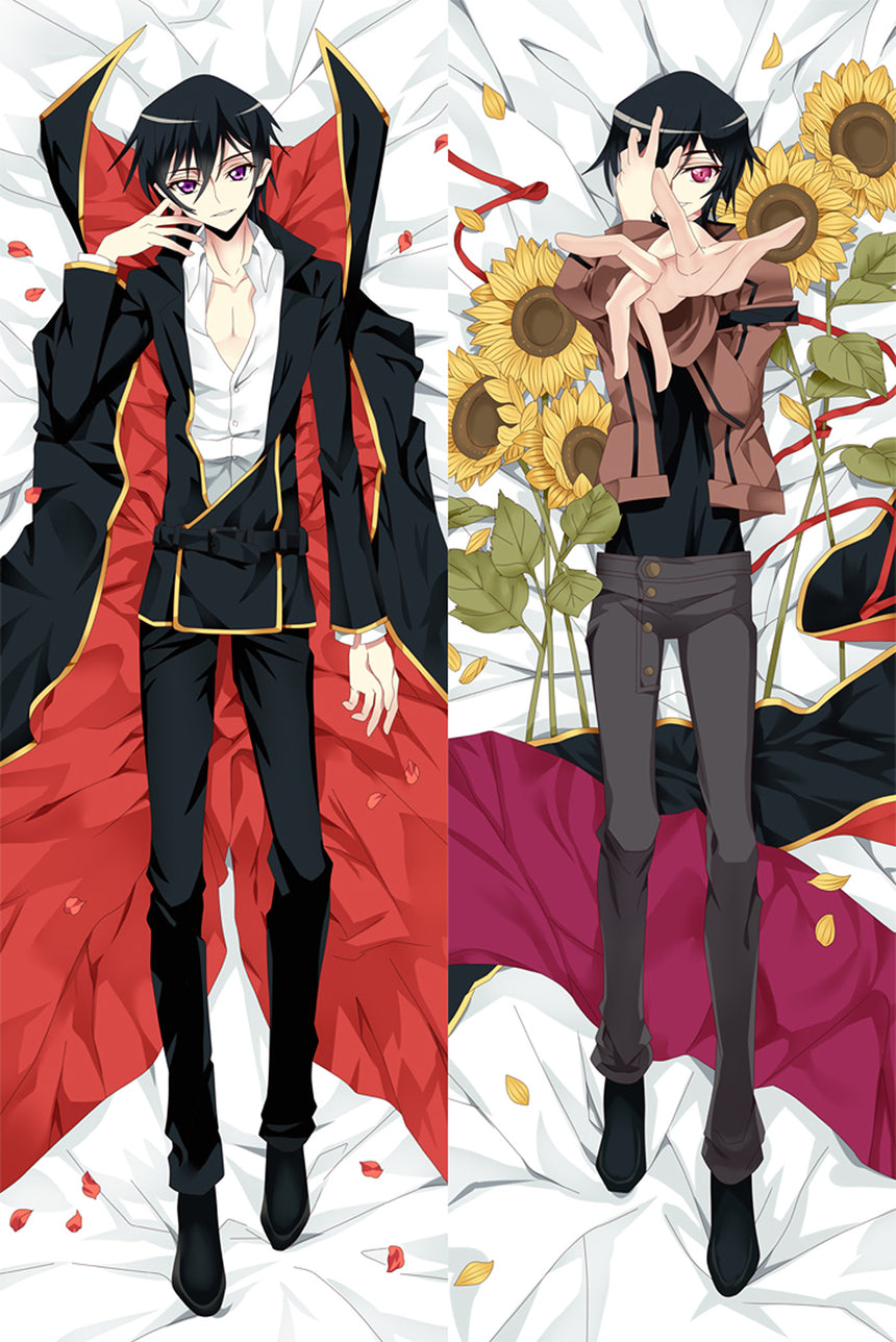 Dakimakura Lelouch Mantello e Girasoli