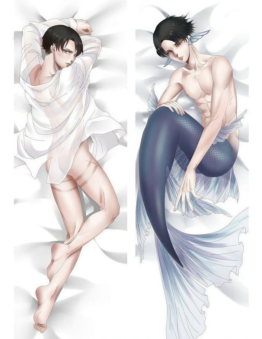 Dakimakura Levi Ackerman a Torso Nudo 2