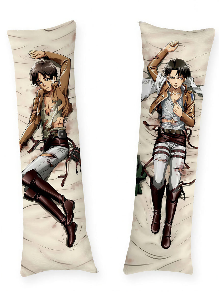 Dakimakura Levi e Eren Dopo la Battaglia