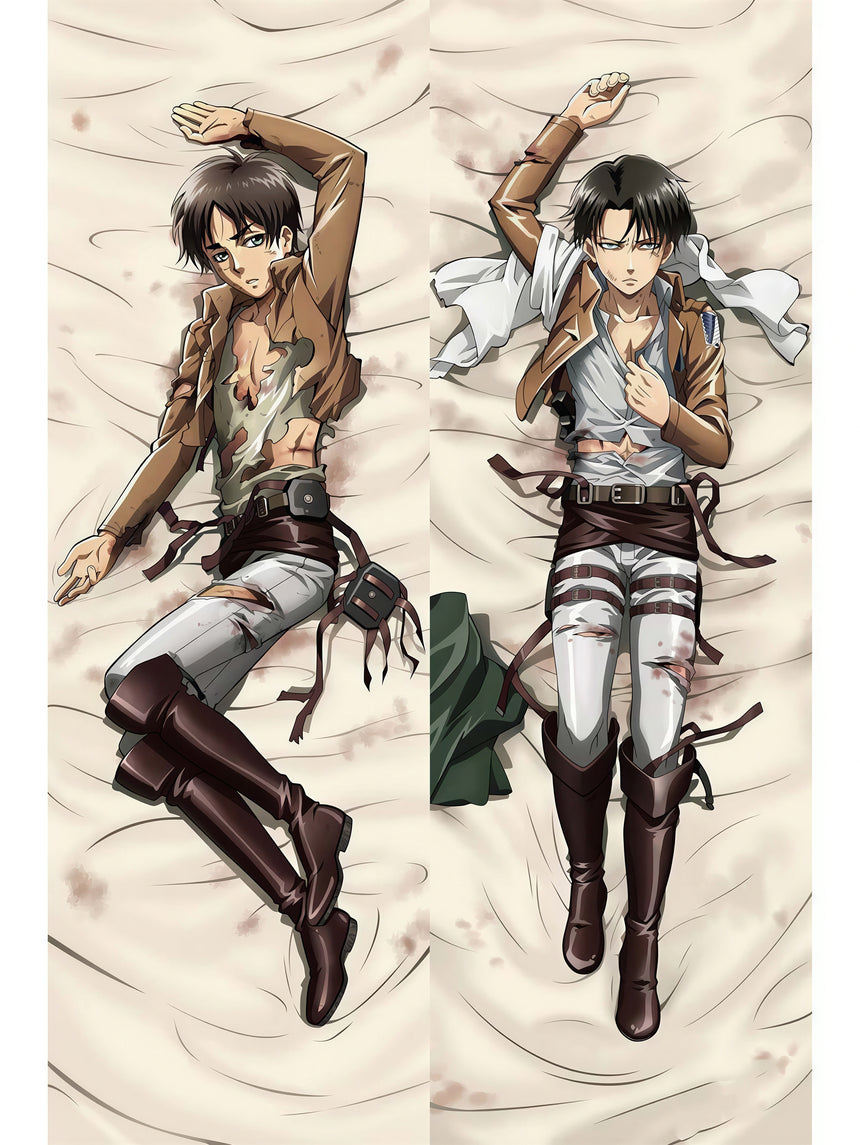 Dakimakura Levi e Eren Dopo la Battaglia 2