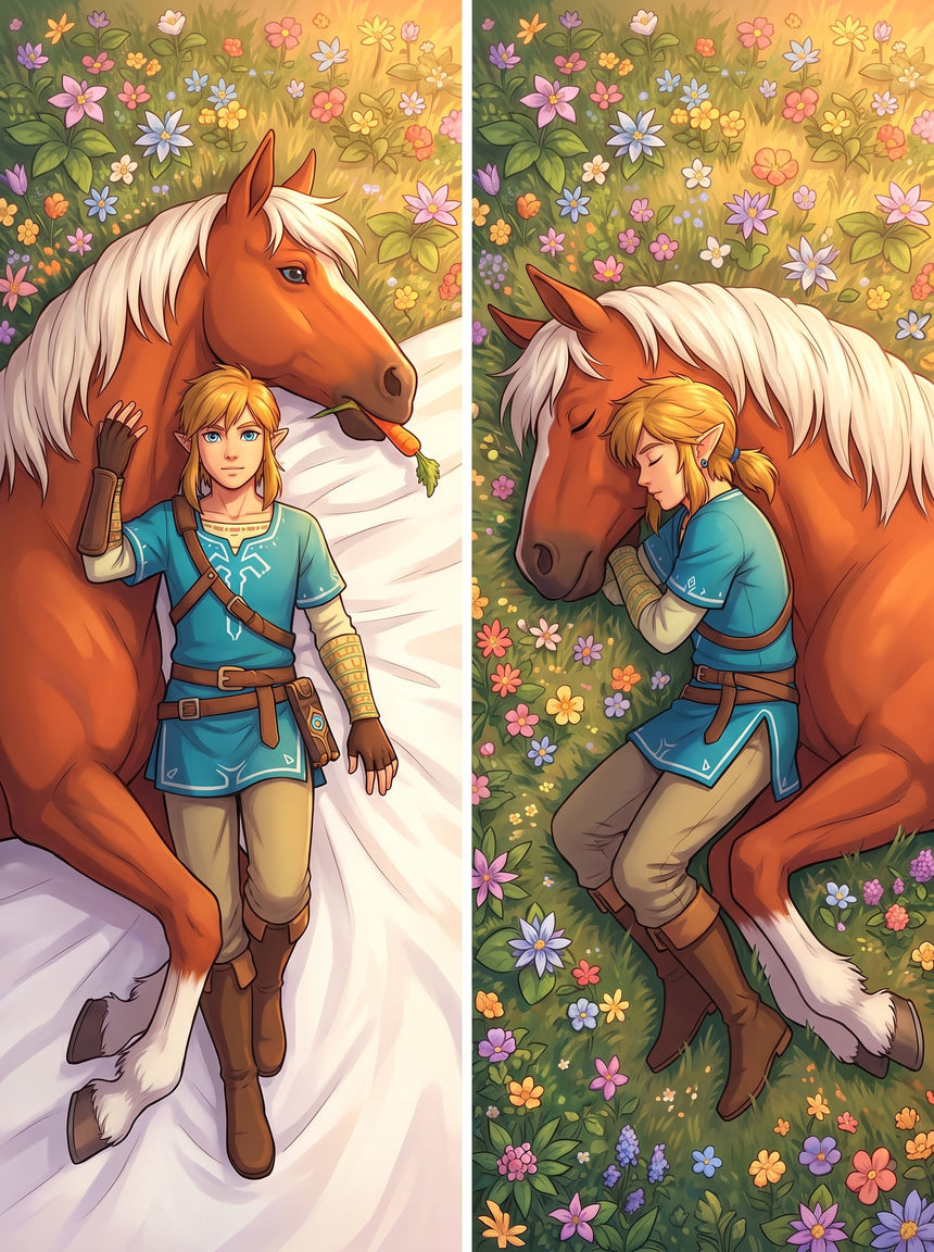 Dakimakura Link Legend of Zelda Epona