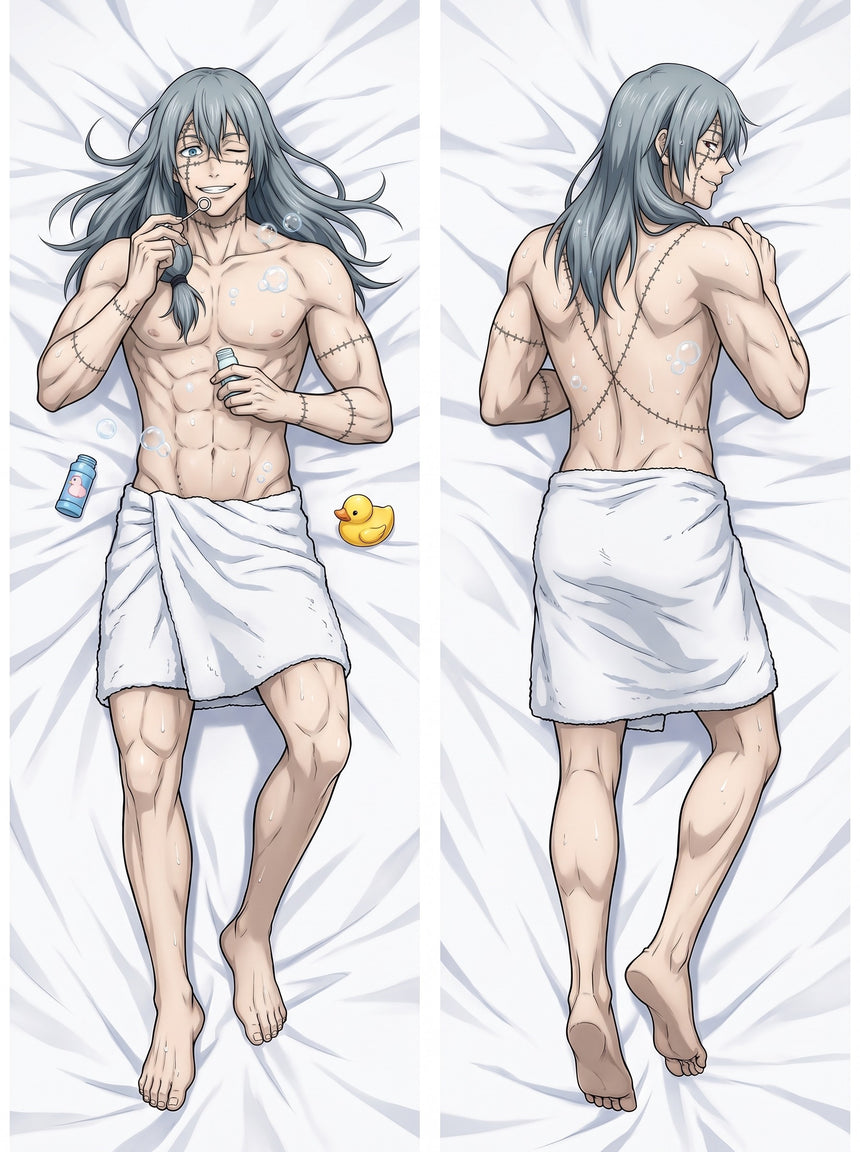 Dakimakura Mahito Bagno di Schiuma con Asciugamano
