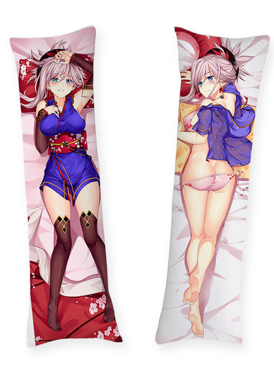 Dakimakura Miyamoto Musashi Kimono Blu