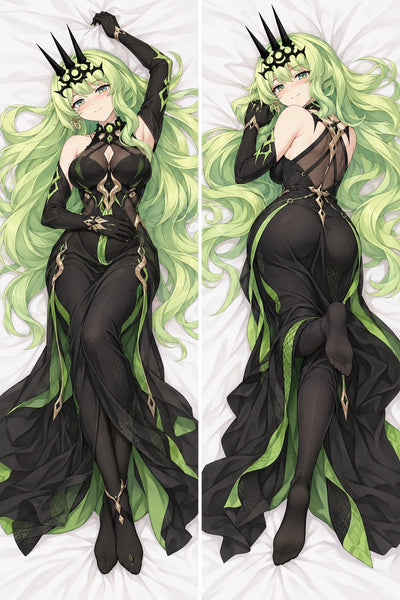 Dakimakura Mobius Abito Nero e Verde