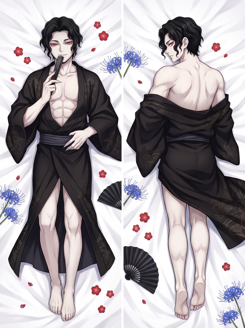 Dakimakura Muzan Kimono Nero Allentato