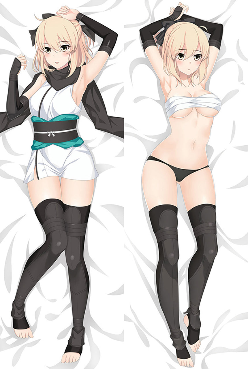 Dakimakura Okita Souji Top a Fascia