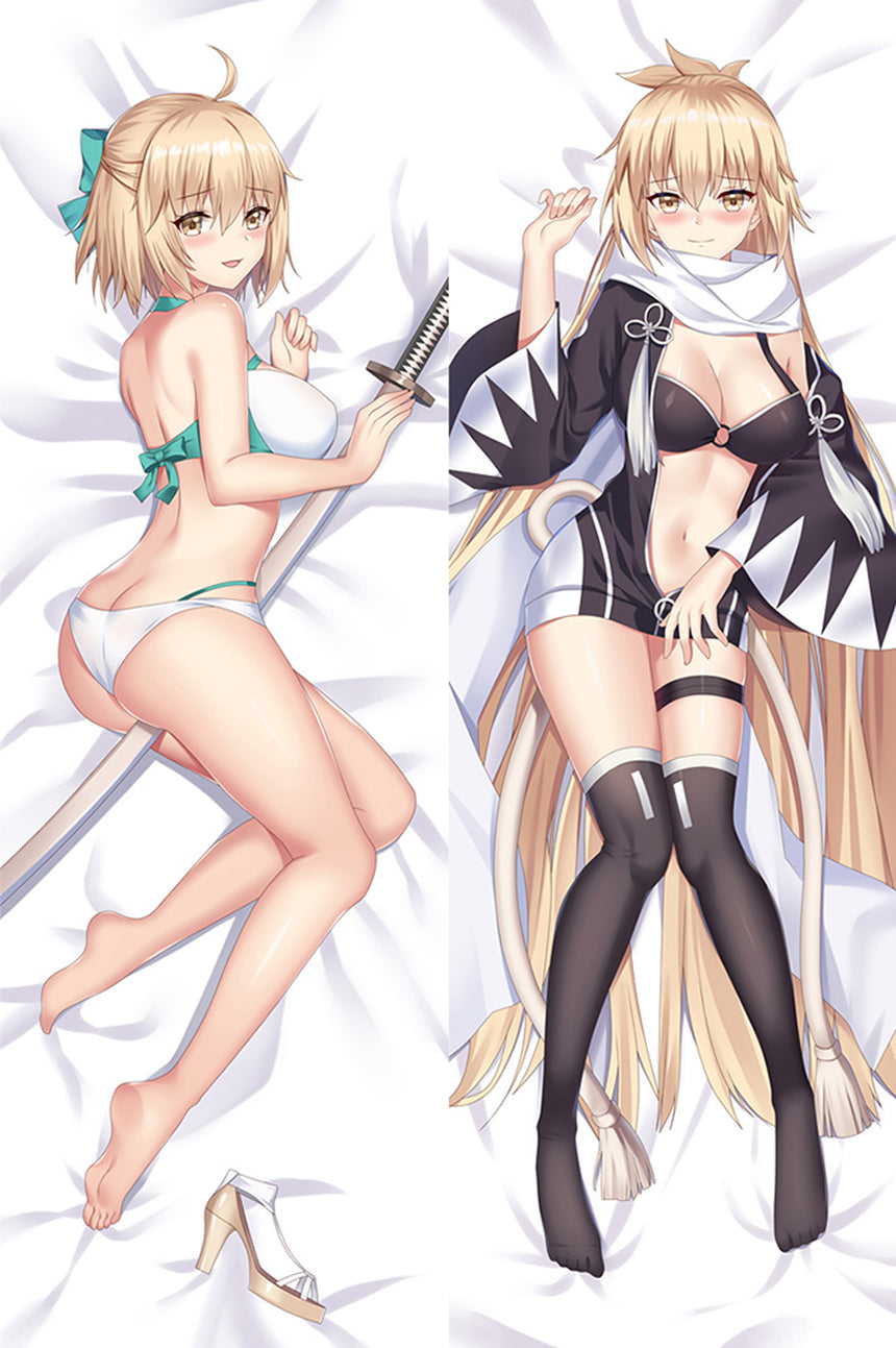 Dakimakura Okita Souji Bikini Verde