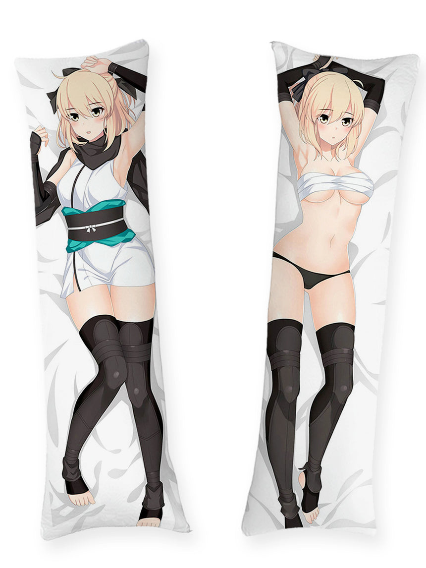 Dakimakura Okita Souji Top a Fasce
