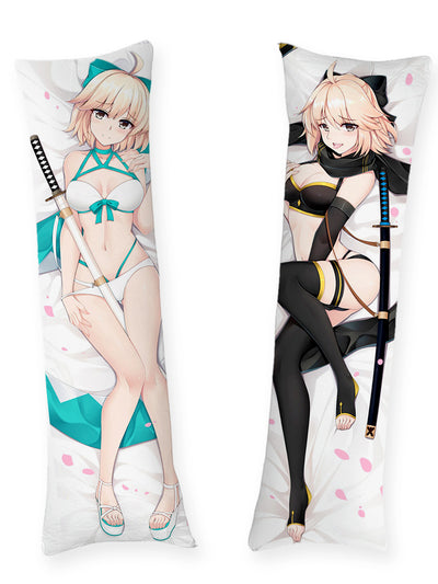 Dakimakura Okita Souji Bikini Bianco