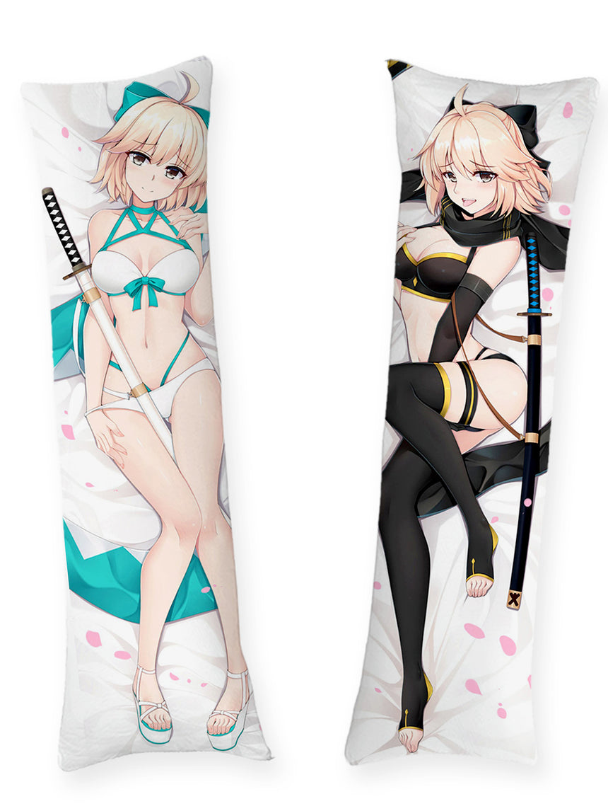 Dakimakura Okita Souji Bikini Bianco