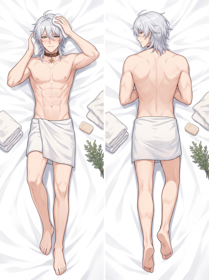 Dakimakura Phainon Asciugamano e Capelli Bagnati
