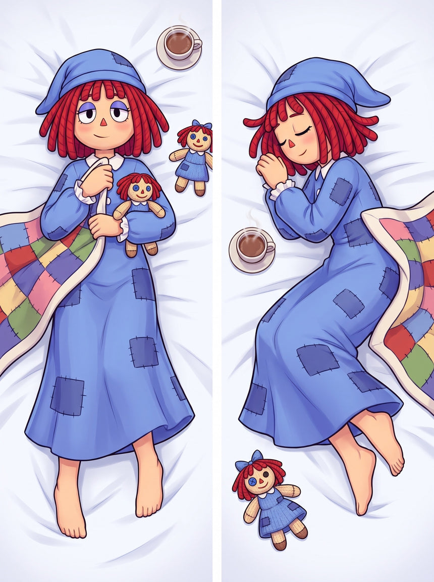 Dakimakura Ragatha Ora della Nanna con Trapunta Patchwork