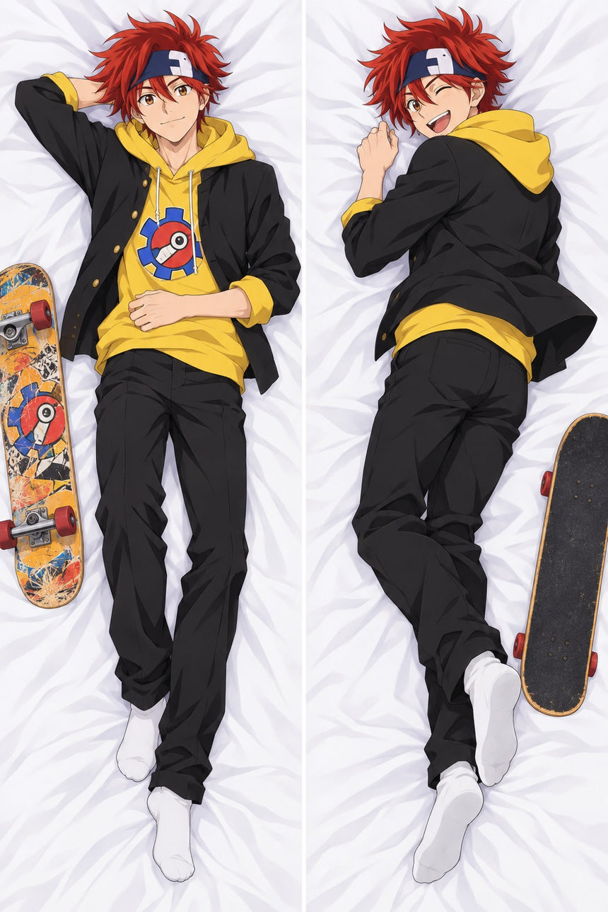 Reki Skater Hoodie Body Pillow