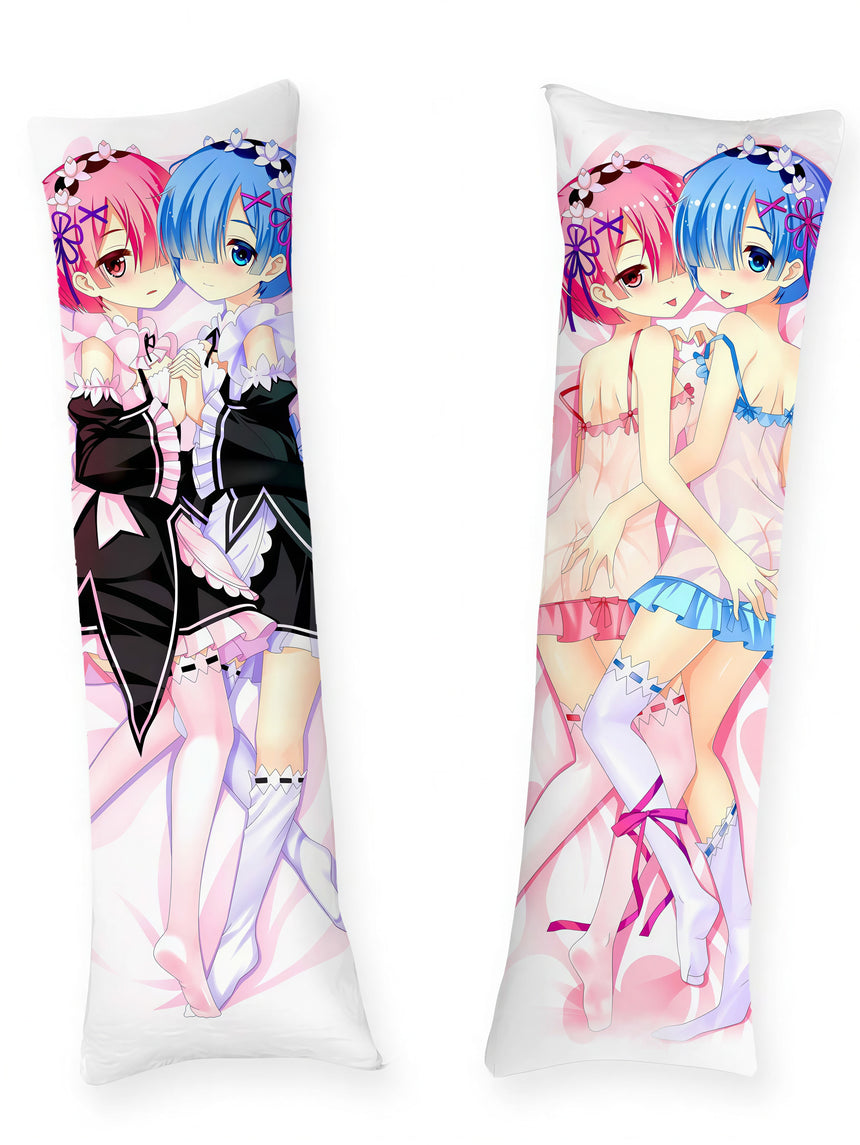 Dakimakura Rem e Ram Adorabili