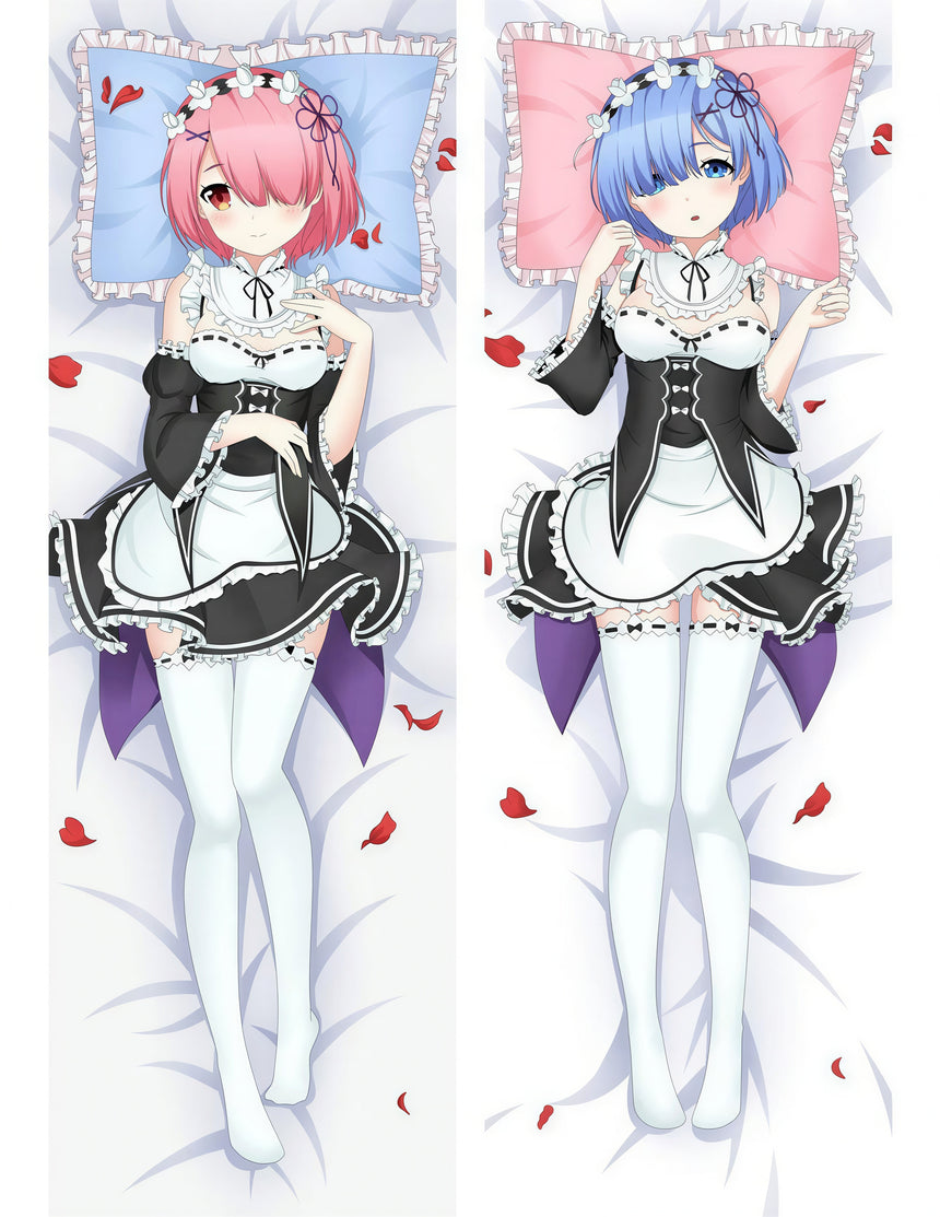 Dakimakura Re Zero Rem e Ram 2