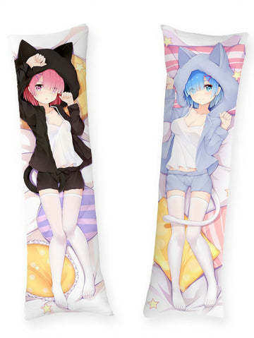 Dakimakura Rem e Ram Re:Zero