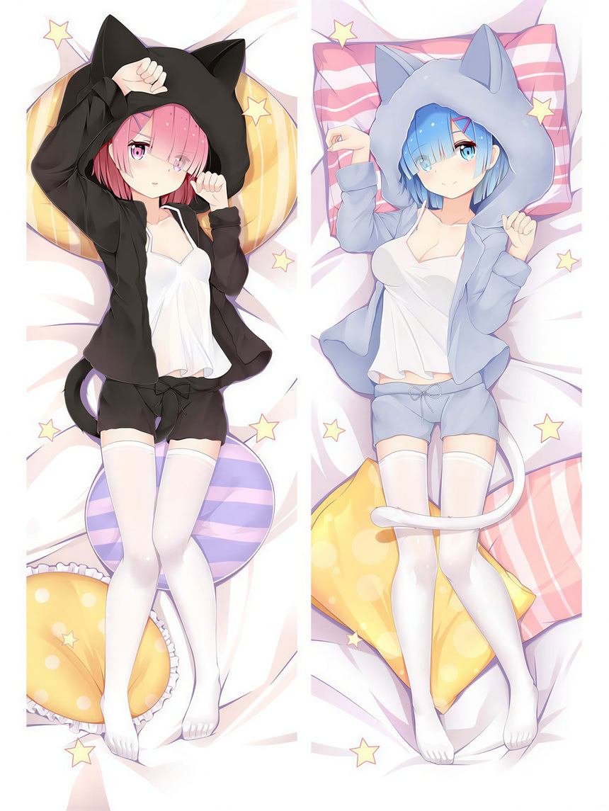 Dakimakura Rem e Ram Re:Zero 2
