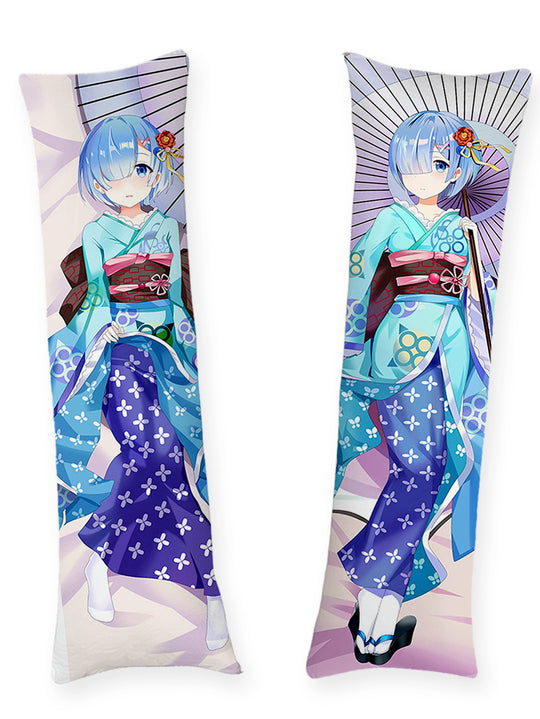 Dakimakura Rem Kimono con Ombrello