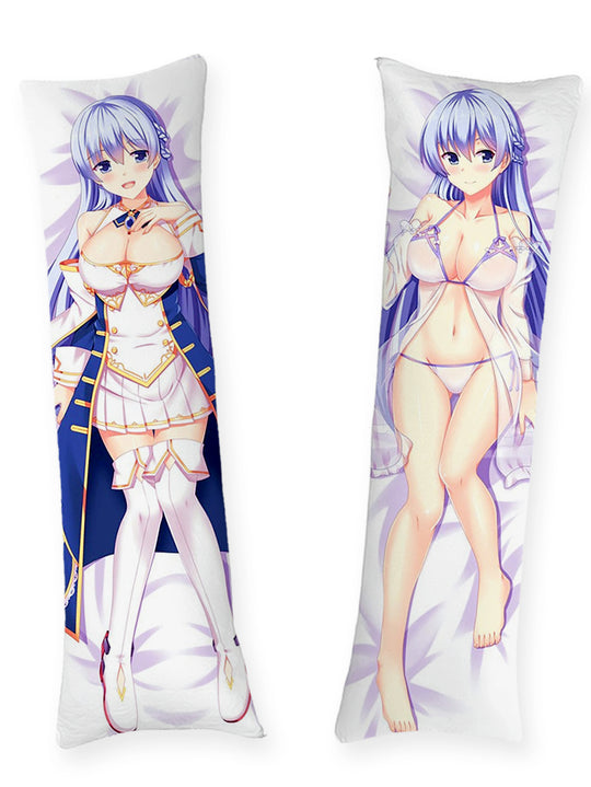 Dakimakura Rodney Cappotto Blu e Bikini Bianco