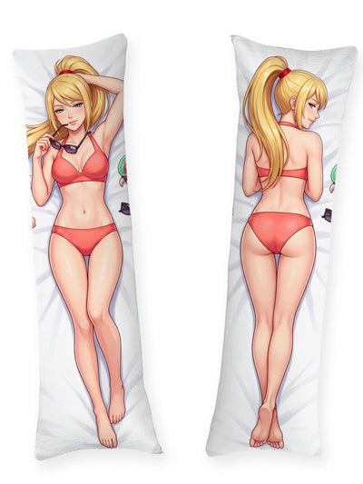 Dakimakura Samus Aran Bikini Corallo Pin Up