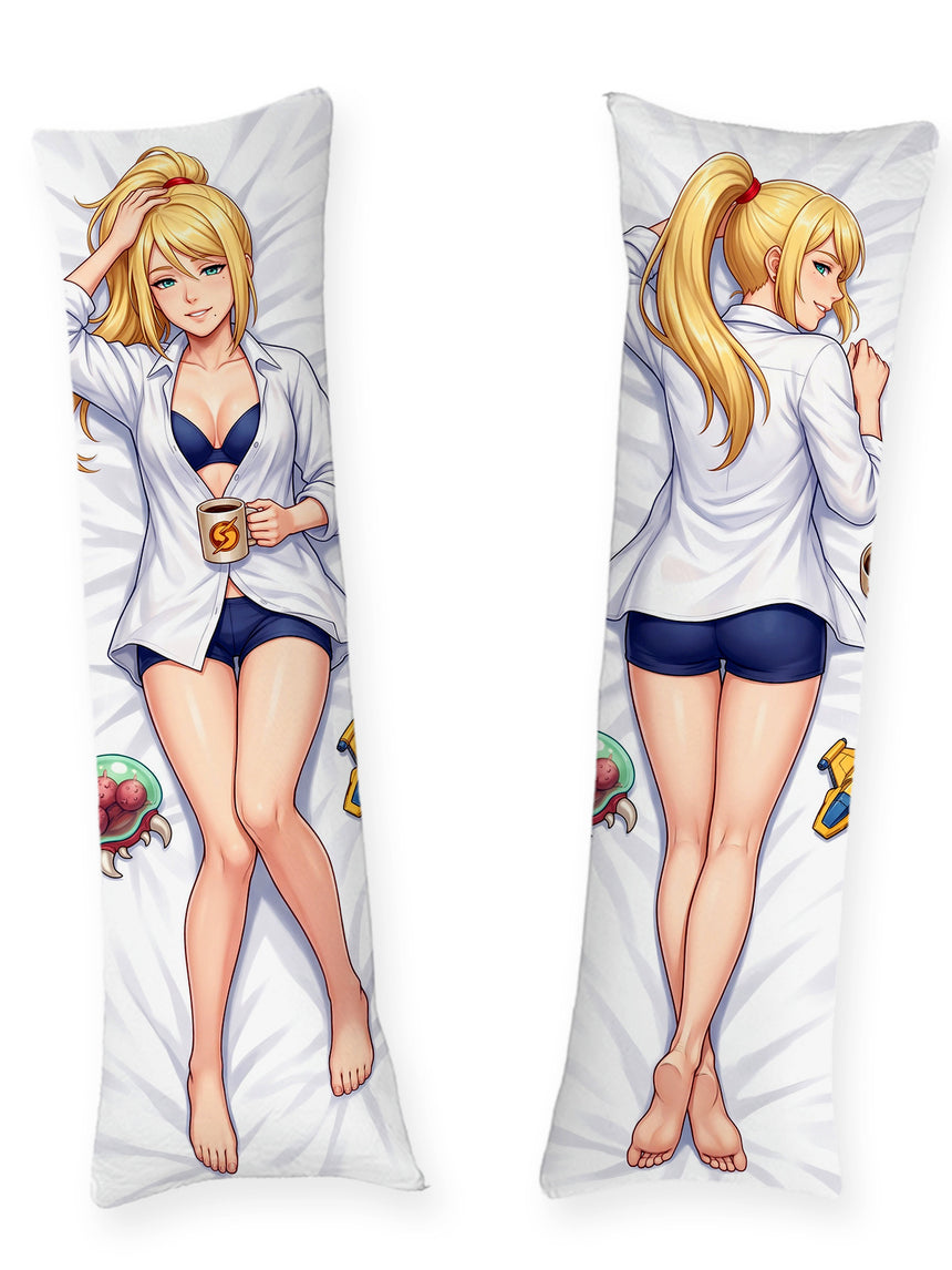 Dakimakura Samus Aran Fuori Servizio Camicia Aperta