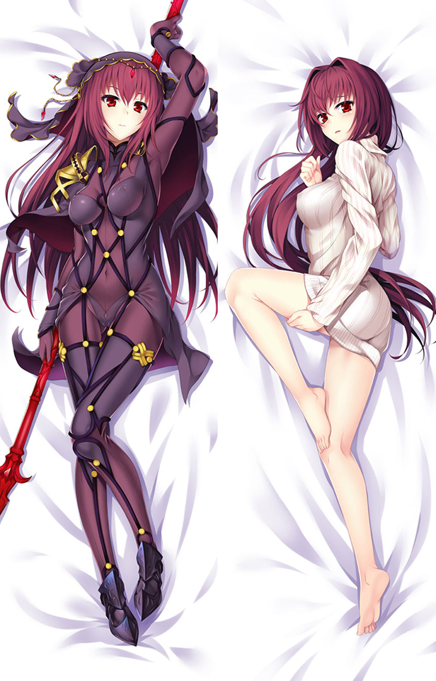 Dakimakura Scathach Maglione con Schiena Scoperta
