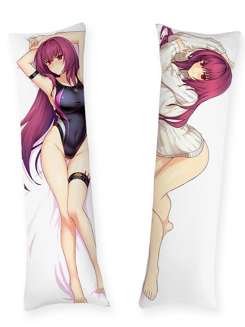 Dakimakura Scathach Costume da Bagno Nero