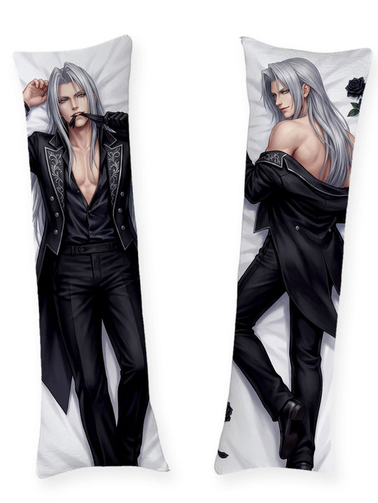 Dakimakura Sephiroth Gala di Mezzanotte Colletto Aperto