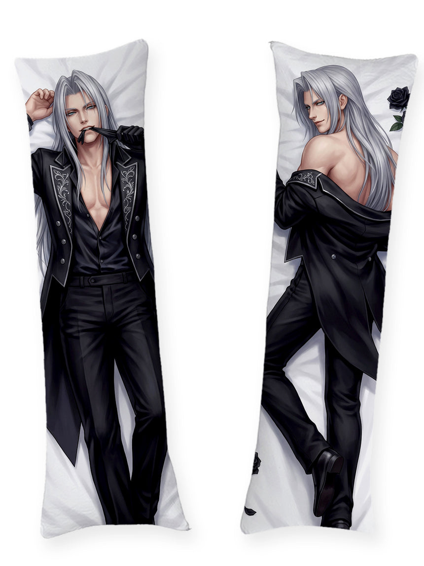 Dakimakura Sephiroth Gala di Mezzanotte Colletto Aperto