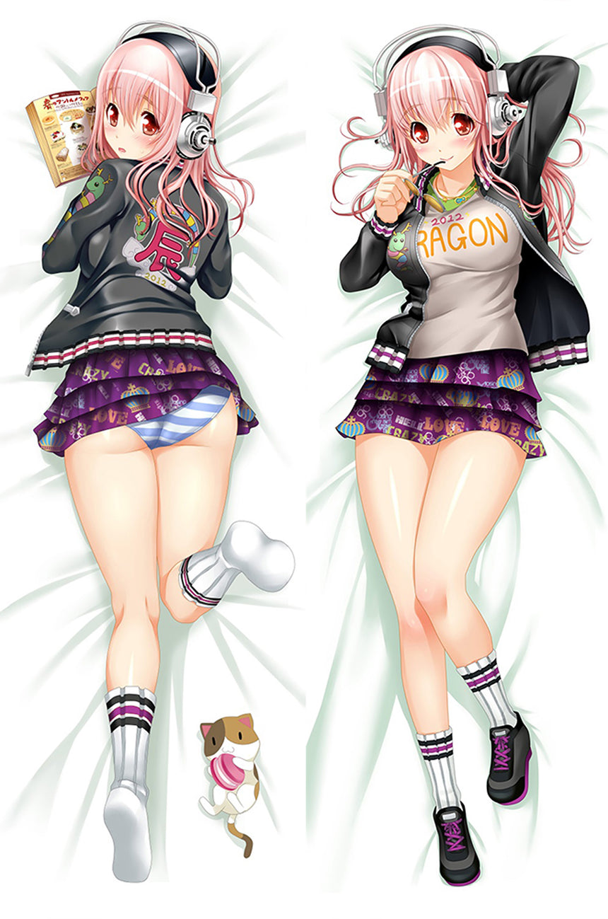 Dakimakura Super Sonico Camicia con Drago