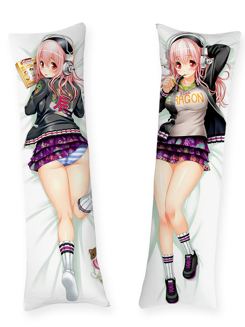 Dakimakura Super Sonico Camicia con Drago