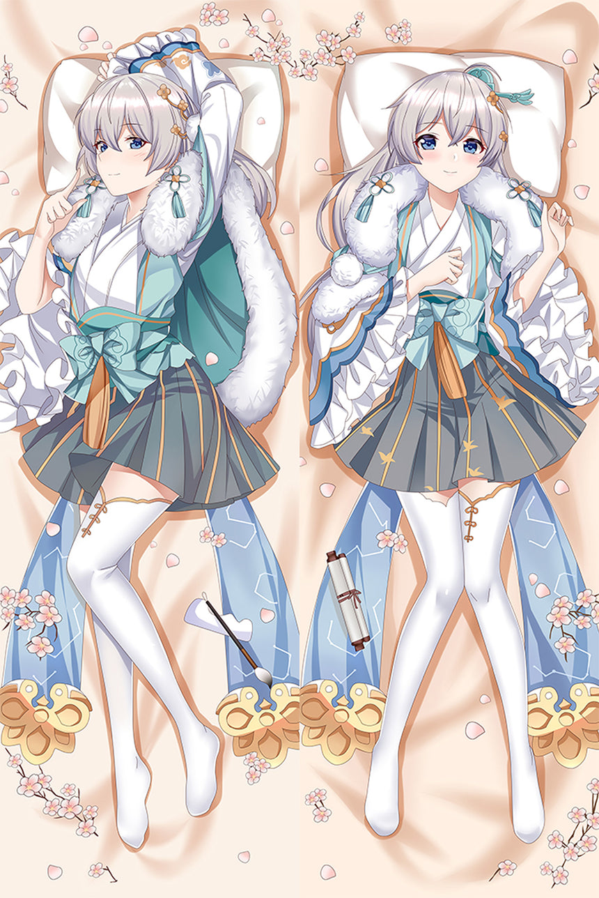 Dakimakura Theresa Apocalypse Kimono Verde Acqua