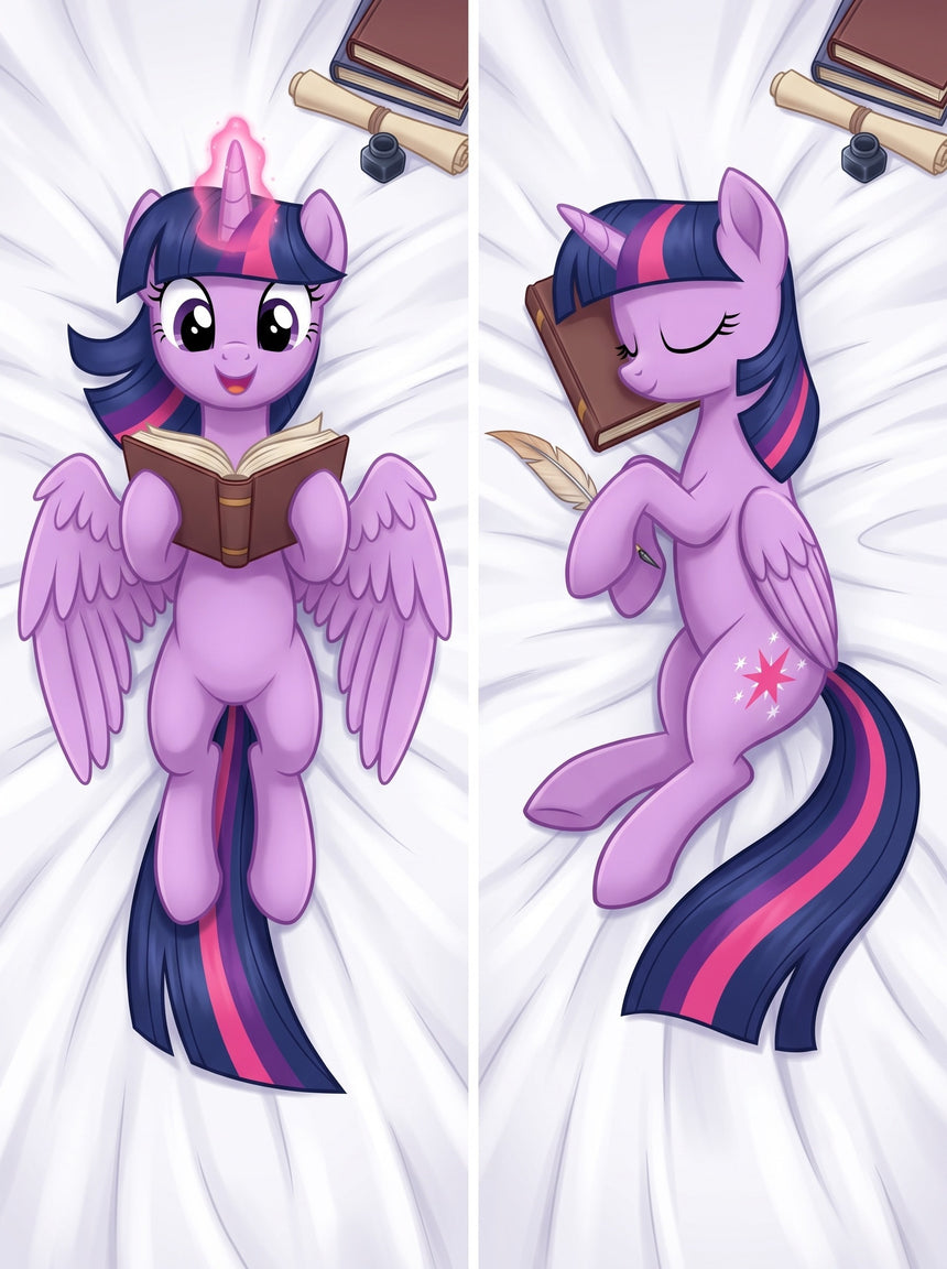 Dakimakura Twilight Sparkle Topo di Biblioteca Notte di Studio